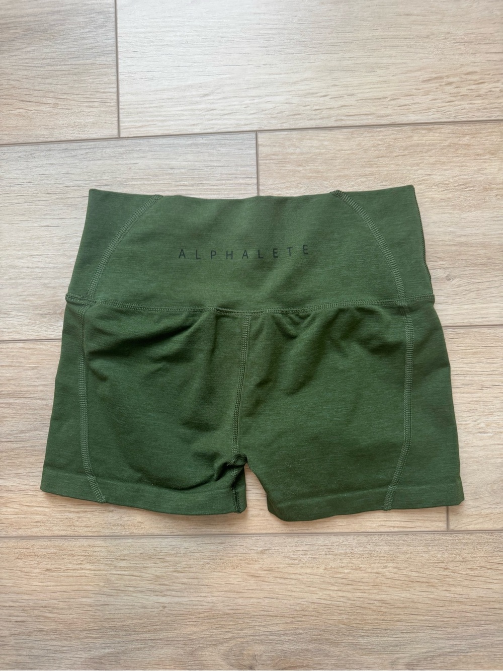 Rare Alphalete V.1 Revival Dark Green Shorts - small